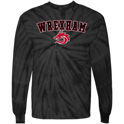 The Red Dragons Wrexham Fc Football Club Wrexham Tie-Dye Long Sleeve Shirt