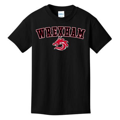 The Red Dragons Wrexham Fc Football Club Wrexham Kids T-Shirt