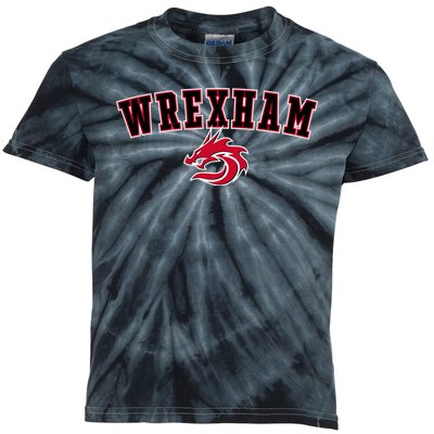 The Red Dragons Wrexham Fc Football Club Wrexham Kids Tie-Dye T-Shirt