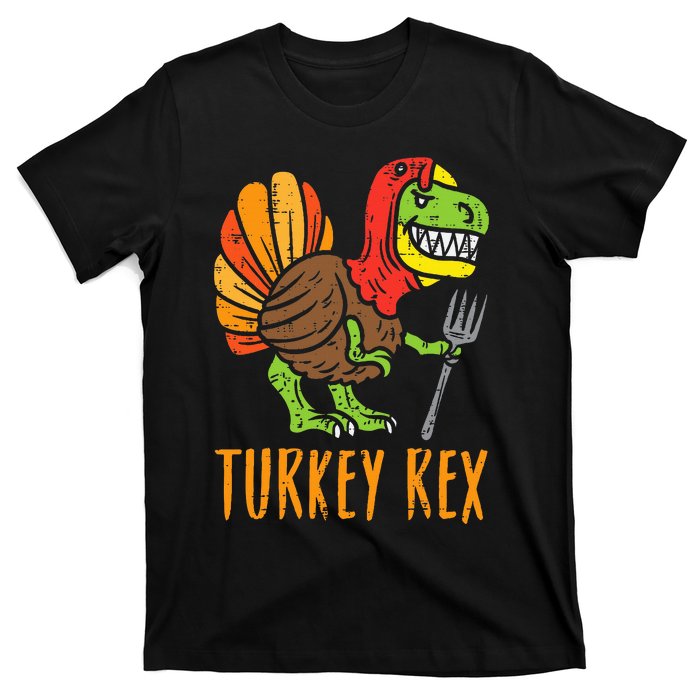 Turkey Rex DInosaur Funny Thanksgiving T-Shirt