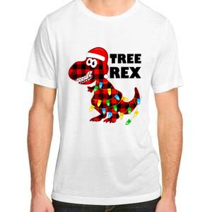 Tree Rex Dinosaur. Pun Funny Dino Christmas Pajama Gift Adult ChromaSoft Performance T-Shirt