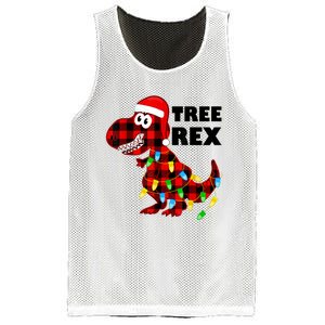 Tree Rex Dinosaur. Pun Funny Dino Christmas Pajama Gift Mesh Reversible Basketball Jersey Tank