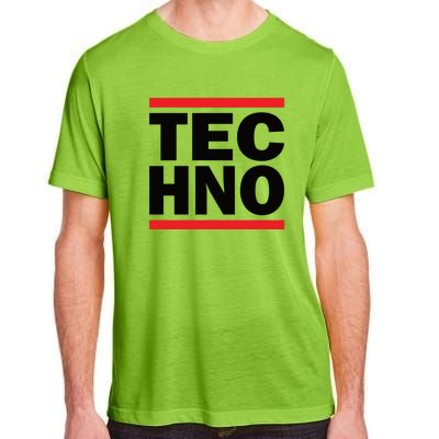 Techno Rave DJ Raver Outfit Festival Rave Wear Adult ChromaSoft Performance T-Shirt