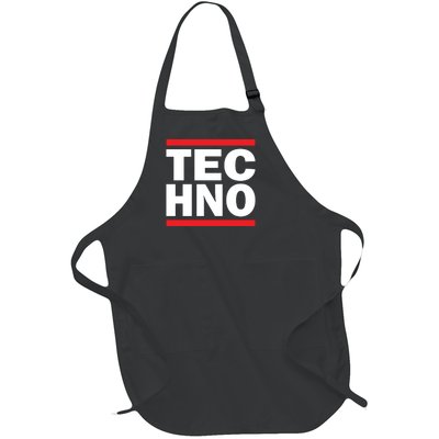 Techno Rave DJ Raver Outfit Festival Rave Wear Full-Length Apron With Pockets