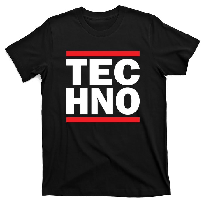 Techno Rave DJ Raver Outfit Festival Rave Wear T-Shirt