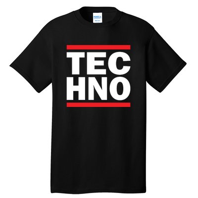 Techno Rave DJ Raver Outfit Festival Rave Wear Tall T-Shirt