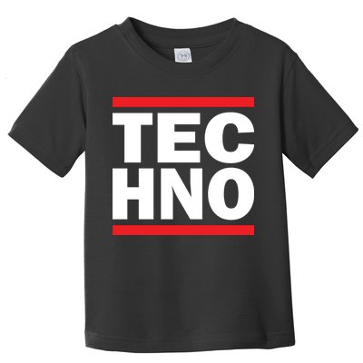 Techno Rave DJ Raver Outfit Festival Rave Wear Toddler T-Shirt