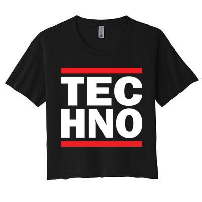 Techno Rave DJ Raver Outfit Festival Rave Wear Crop Top