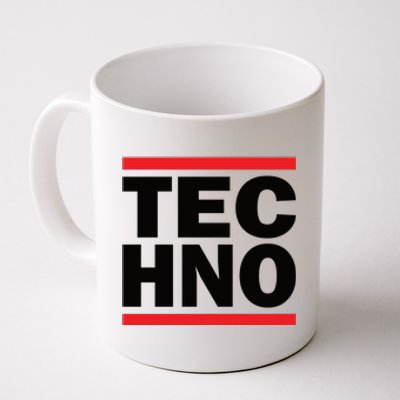 Techno Rave DJ Raver Outfit Festival Rave Wear Coffee Mug