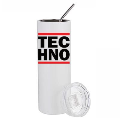 Techno Rave DJ Raver Outfit Festival Rave Wear Stainless Steel Tumbler