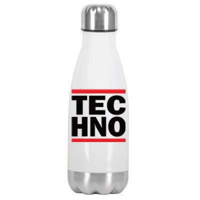 Techno Rave DJ Raver Outfit Festival Rave Wear Stainless Steel Insulated Water Bottle