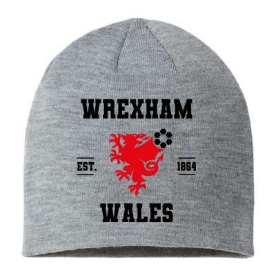 The Red Dragons Wrexham Fc Football Club Wrexham Sustainable Beanie