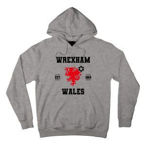 The Red Dragons Wrexham Fc Football Club Wrexham Tall Hoodie