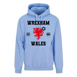 The Red Dragons Wrexham Fc Football Club Wrexham Unisex Surf Hoodie