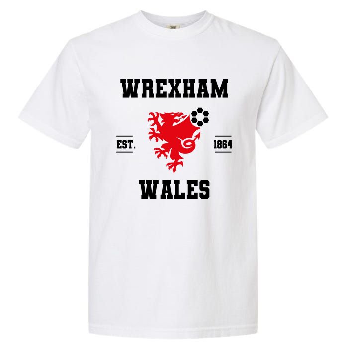 The Red Dragons Wrexham Fc Football Club Wrexham Garment-Dyed Heavyweight T-Shirt