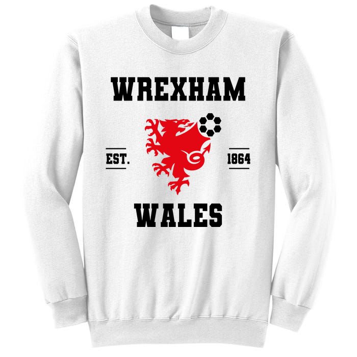 The Red Dragons Wrexham Fc Football Club Wrexham Sweatshirt