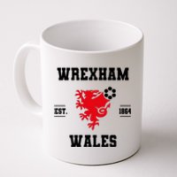 The Red Dragons Wrexham Fc Football Club Wrexham Coffee Mug