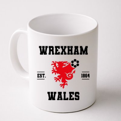 The Red Dragons Wrexham Fc Football Club Wrexham Coffee Mug