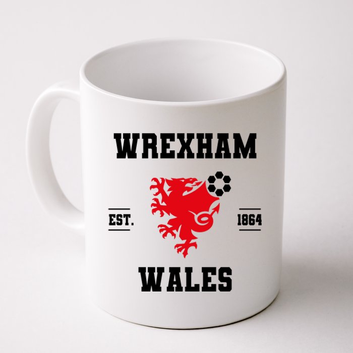 The Red Dragons Wrexham Fc Football Club Wrexham Coffee Mug