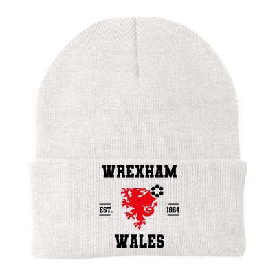 The Red Dragons Wrexham Fc Football Club Wrexham Knit Cap Winter Beanie