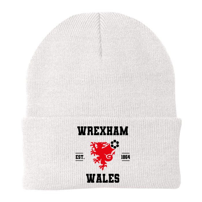 The Red Dragons Wrexham Fc Football Club Wrexham Knit Cap Winter Beanie