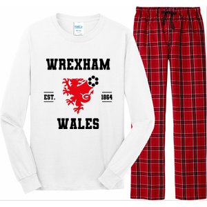 The Red Dragons Wrexham Fc Football Club Wrexham Long Sleeve Pajama Set