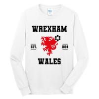 The Red Dragons Wrexham Fc Football Club Wrexham Tall Long Sleeve T-Shirt