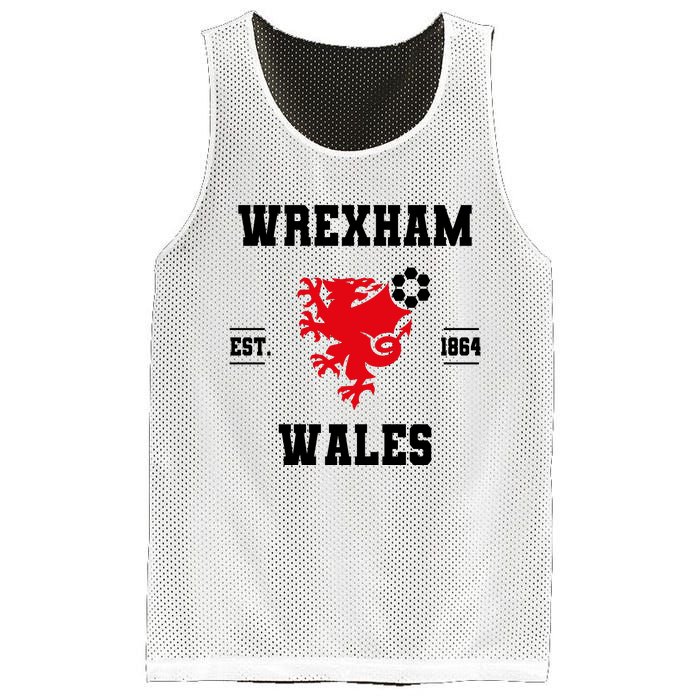 The Red Dragons Wrexham Fc Football Club Wrexham Mesh Reversible Basketball Jersey Tank