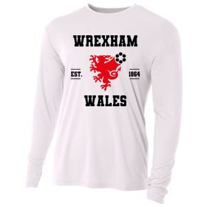 The Red Dragons Wrexham Fc Football Club Wrexham Cooling Performance Long Sleeve Crew