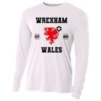 The Red Dragons Wrexham Fc Football Club Wrexham Cooling Performance Long Sleeve Crew