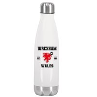 The Red Dragons Wrexham Fc Football Club Wrexham Stainless Steel Insulated Water Bottle