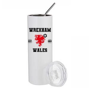 The Red Dragons Wrexham Fc Football Club Wrexham Stainless Steel Tumbler