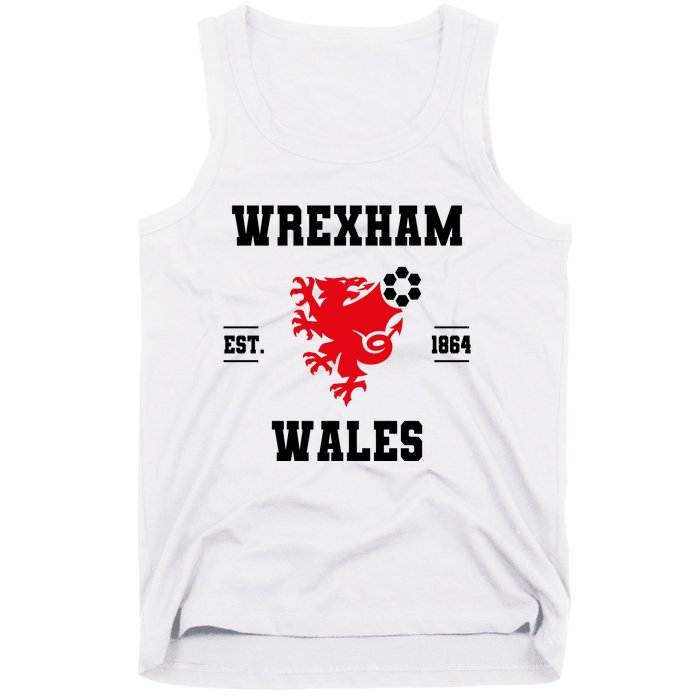 The Red Dragons Wrexham Fc Football Club Wrexham Tank Top