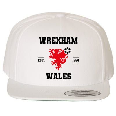 The Red Dragons Wrexham Fc Football Club Wrexham Wool Snapback Cap