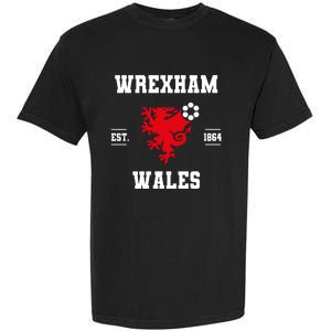 The Red Dragons Wrexham Fc Football Club Wrexham Garment-Dyed Heavyweight T-Shirt