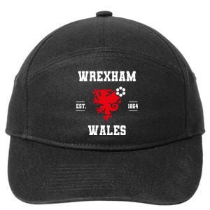 The Red Dragons Wrexham Fc Football Club Wrexham 7-Panel Snapback Hat