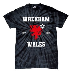 The Red Dragons Wrexham Fc Football Club Wrexham Tie-Dye T-Shirt