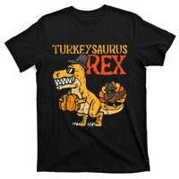 Turkeysaurus Rex Dab Turkey Dino Thanksgiving T-Shirt