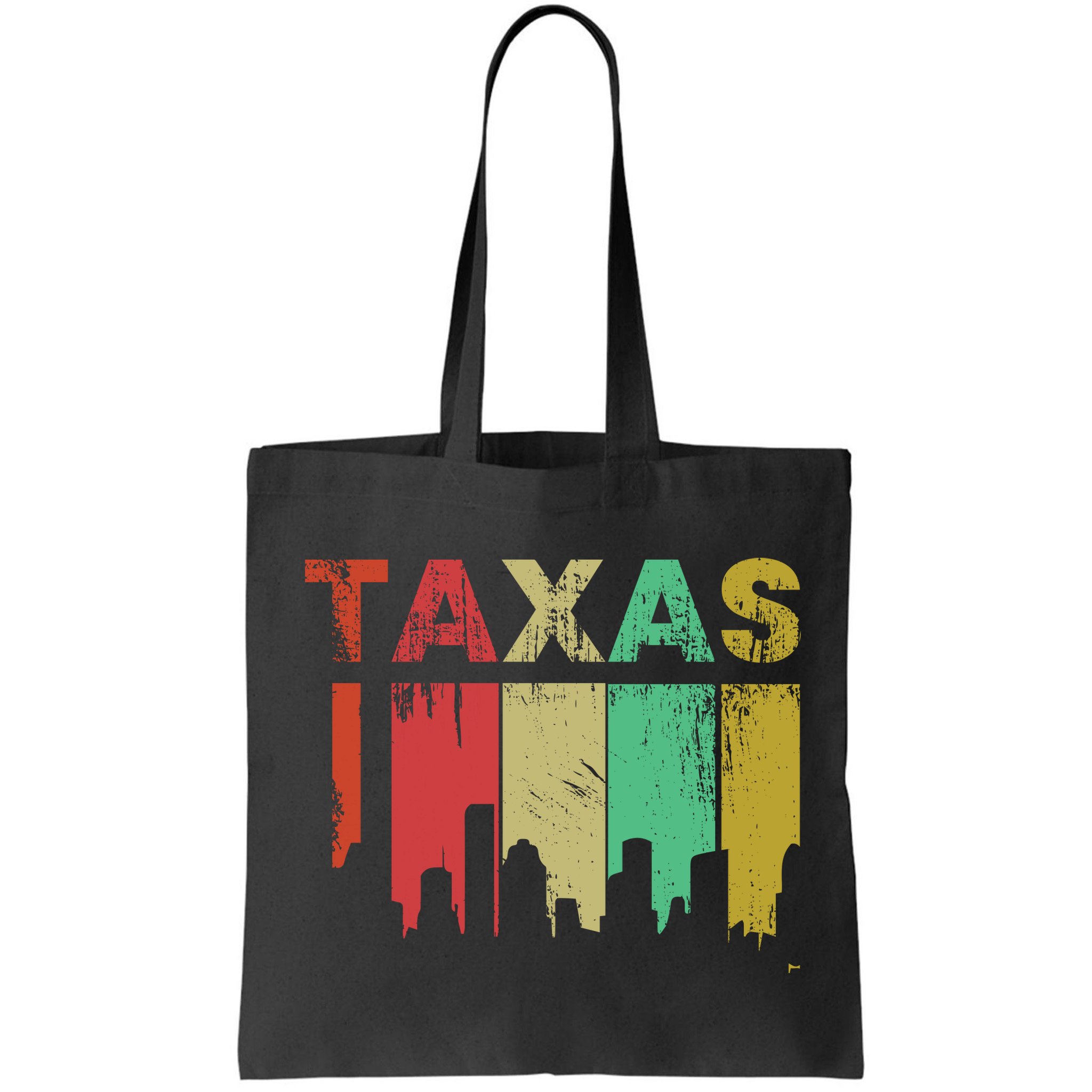 Texas Retro Drip Logo Bag
