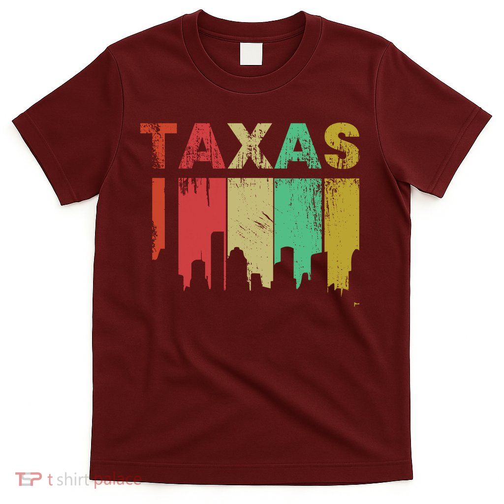 Texas Retro Drip Logo T-Shirt
