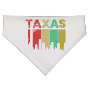 Texas Retro Drip Logo USA-Made Doggie Bandana