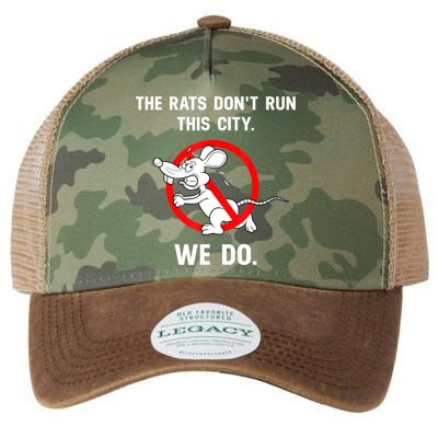 The Rats Don't Run This City We Do Legacy Tie Dye Trucker Hat