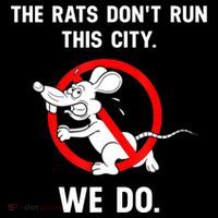 The Rats Don't Run This City We Do Baby Bodysuit