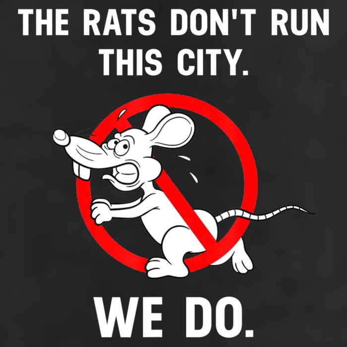 The Rats Don't Run This City We Do Golf Towel