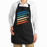 Tabletop RPG Dungeon Dice Retro Vintage D Dice Apron