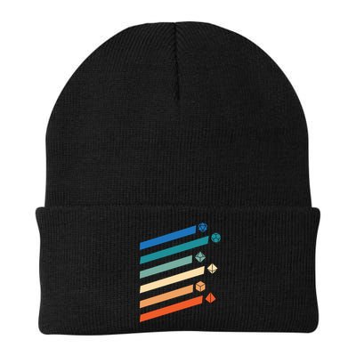 Tabletop RPG Dungeon Dice Retro Vintage D Dice Beanie