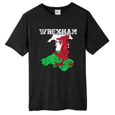 The Red Dragons Wrexham Fc Football Club Wrexham Tall Fusion ChromaSoft Performance T-Shirt