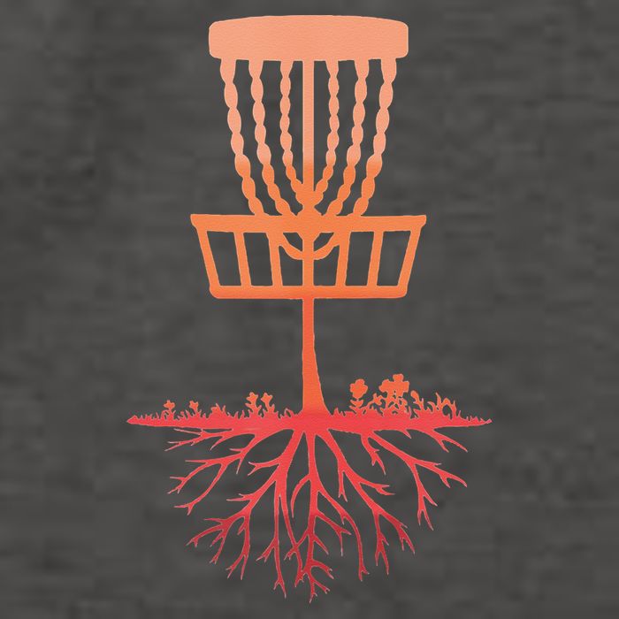 Tree Roots Disc Golf Basket Disc Golfing Frisbee Disc Golf Vector Backpack