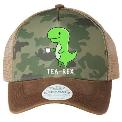 Tea Rex Dinosaur Legacy Tie Dye Trucker Hat