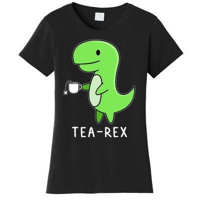 Tea Rex Dinosaur Women's T-Shirt